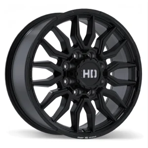 Fast HD – Grit – Black – 20″x8.5″ 54mm – All weather Wheels – F279-2085-82BT+54C211
